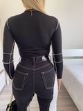 Body cuciture fuori