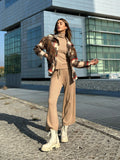 Giacca con frange nude