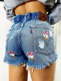 Short Levi’s Vintage con stampa Paperina bagno medio
