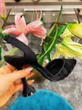 Tacco black con arricciature