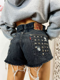 Short Levi’s Vintage con Borchie Grigio