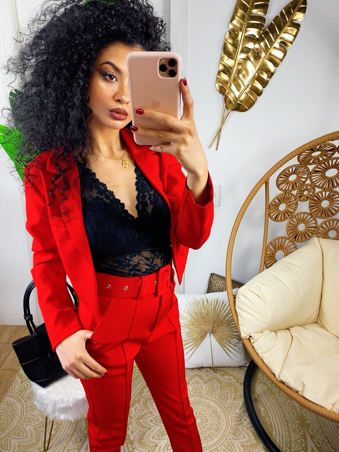 Completo pantalone e giacca corta