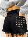 Short Levi’s Vintage con Borchie Nero