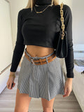 Dolce vita nero in lana lungo