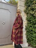 Cappotto peonia e Camel