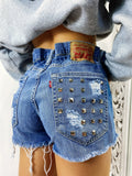Short Levi’s Vintage con Borchie bagno medio