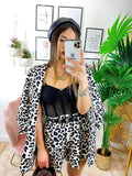 Completo due pezzi maculato base chiara
