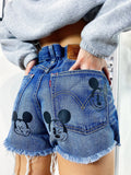 Short Levi’s Vintage bagno scuro con stampe