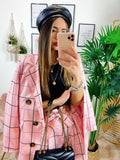 Completo Giacca e Short Rosa