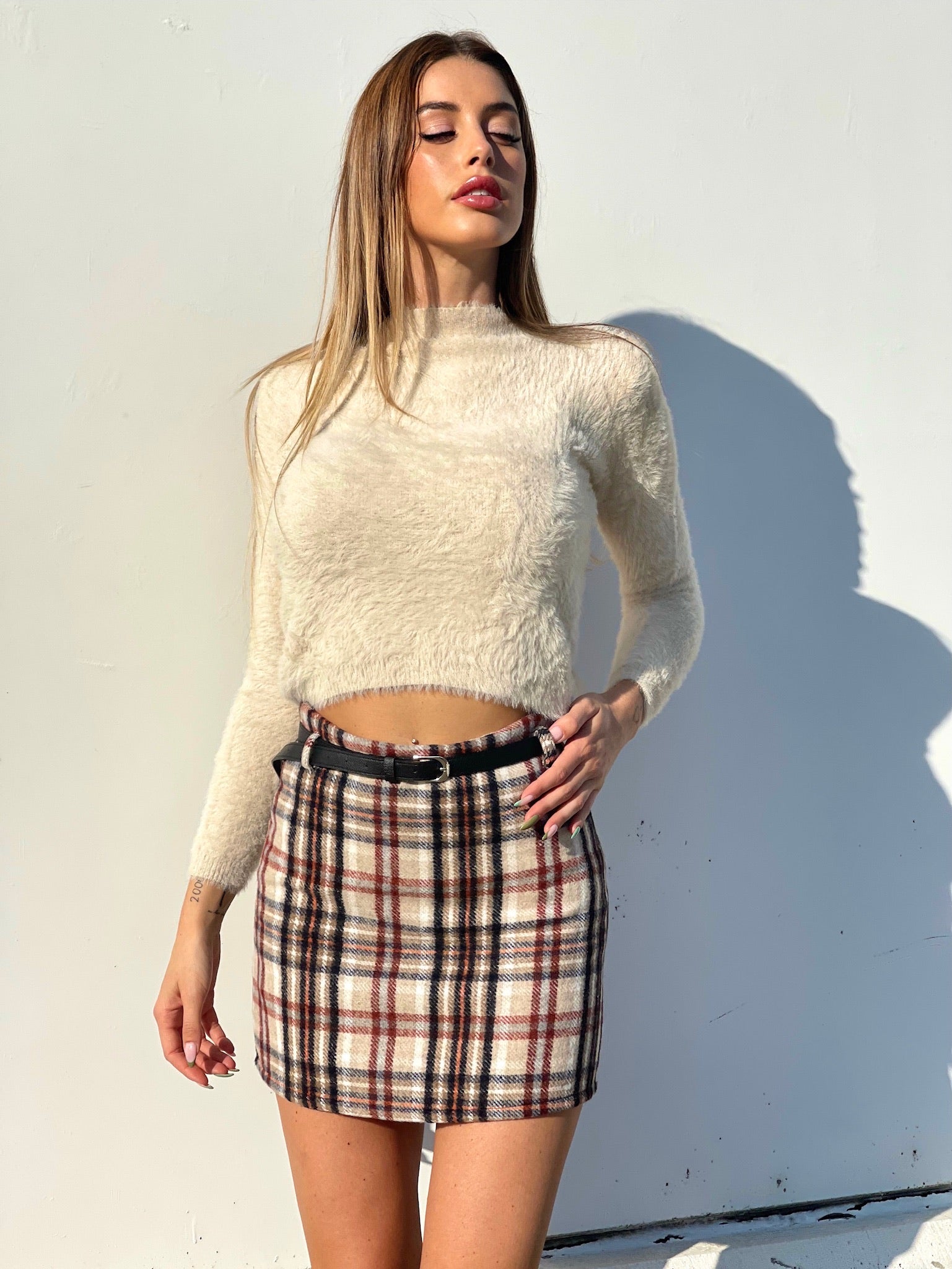 Maglioncino morbidissimo beige
