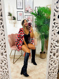 Giacca con Cuori base nera