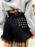 Short Levi’s Vintage con Borchie Nero