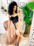 Gonna asimmetrica In tulle