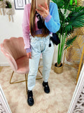 Jeans Levi’s Vintage con spacco chiaro