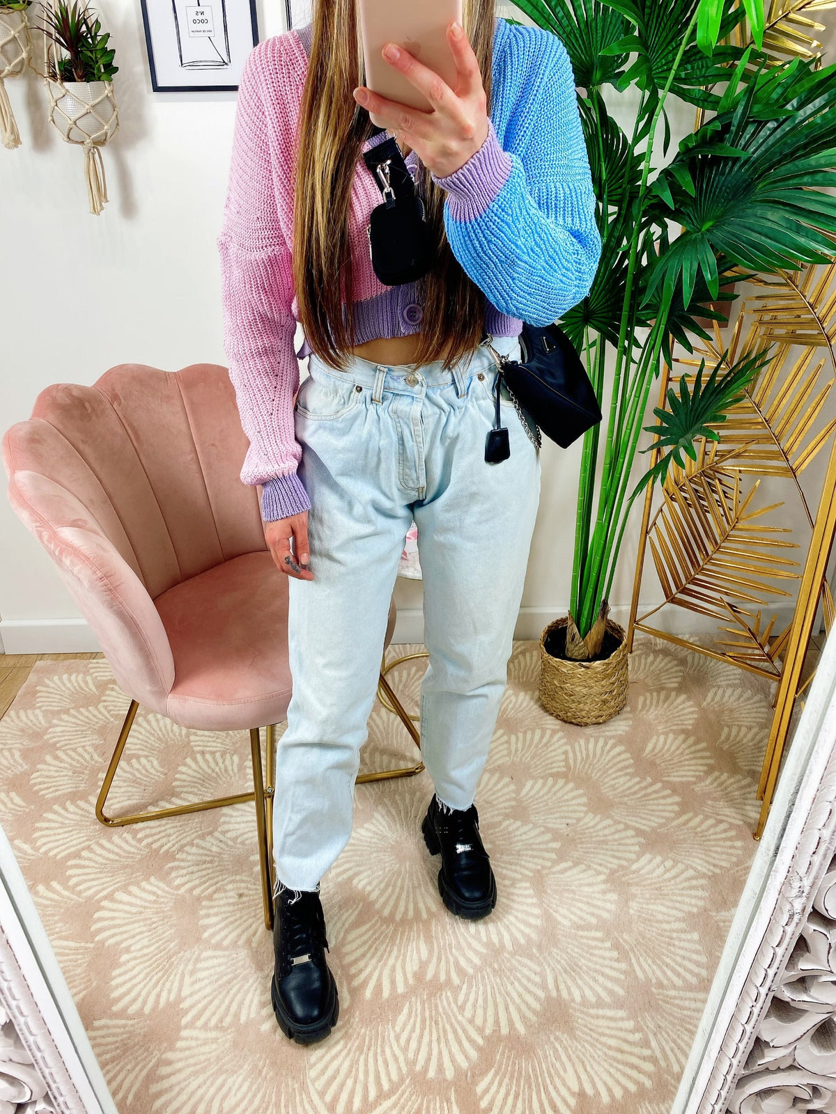 Jeans Levi’s Vintage con spacco chiaro