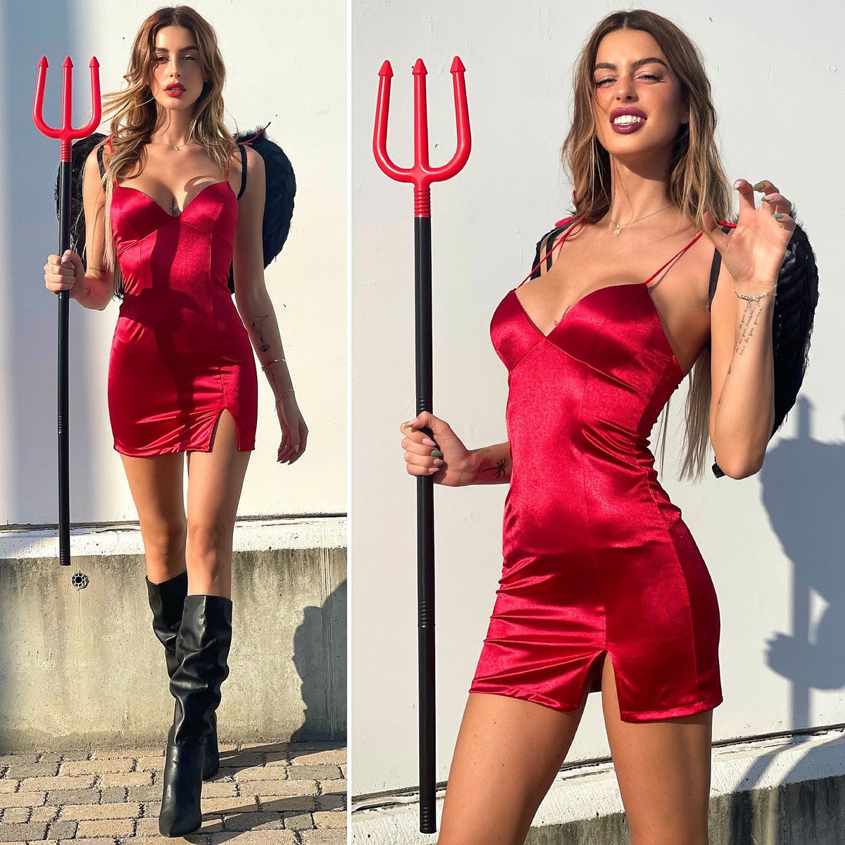 Abito red ( Diavolo Halloween)