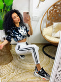 Pantalone sportivo bianco