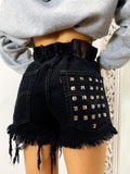 Short Levi’s Vintage con Borchie Nero