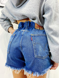 Short Levi’s Vintage bagno medio senza strappi