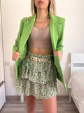 Bralette in pizzo cipria