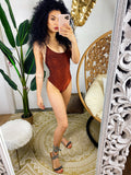 Body glitter bronzo