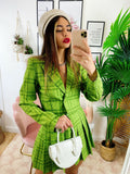 Completo Giacca Corta e Gonna Verde