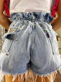 Levi’s Short Vintage con borchie e tasca piegata