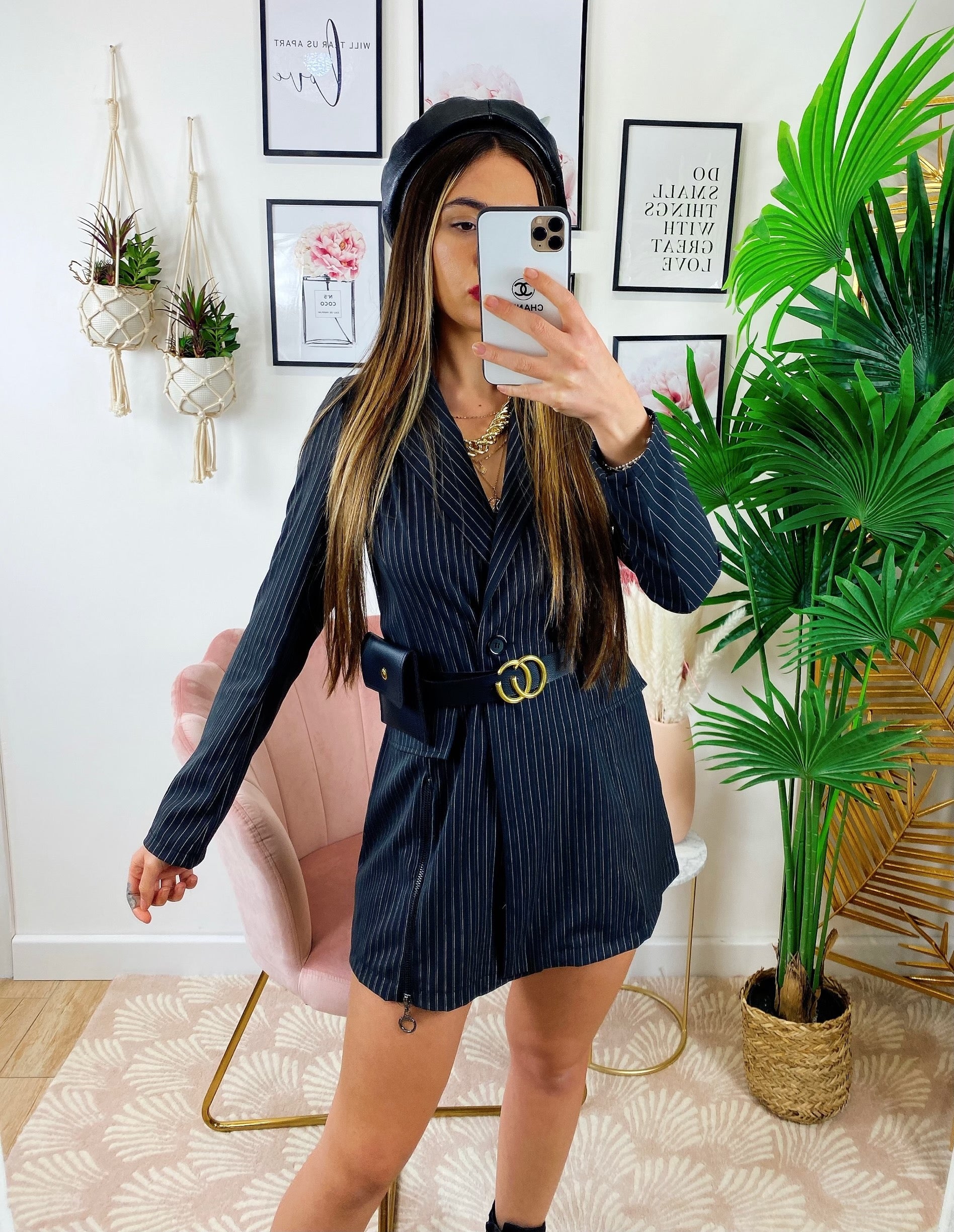 Abito Blazer A righe