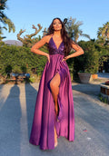 Afrodite con paillettes viola