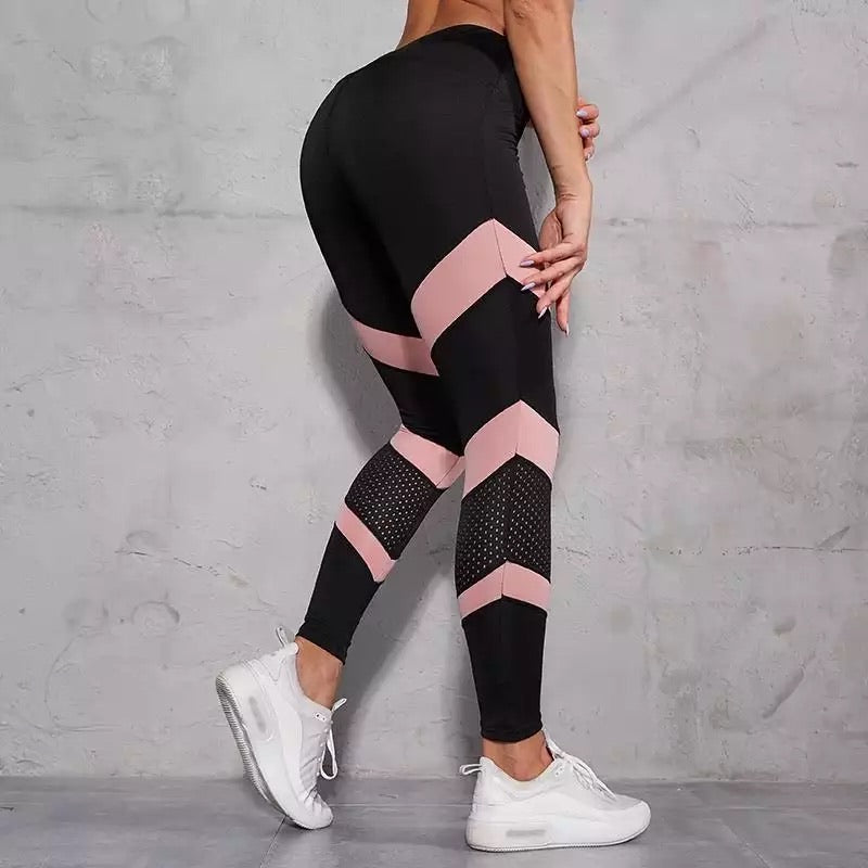 Leggins Fitness Black pink