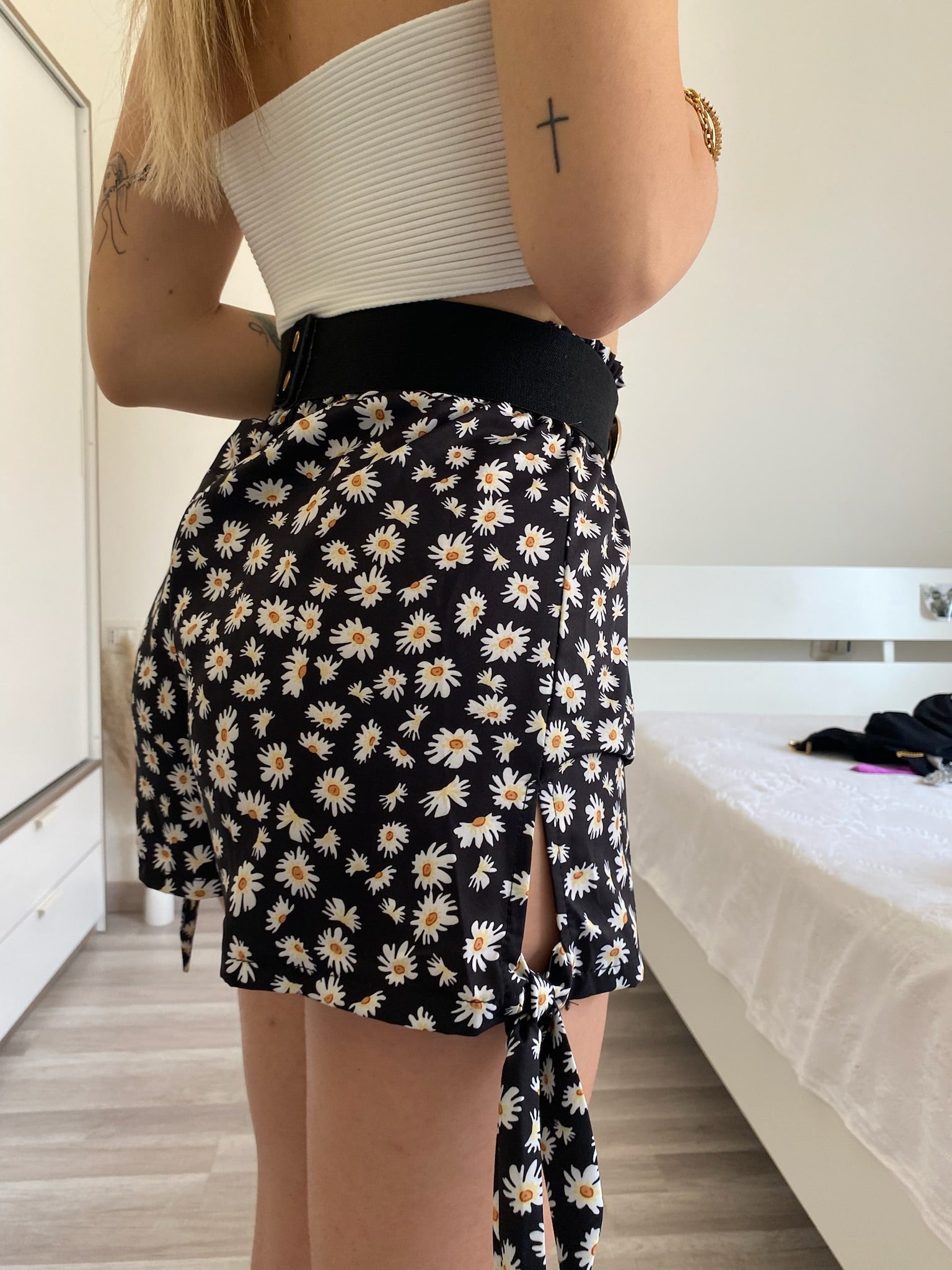 Short a fiori margherite