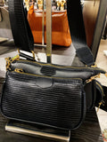 Set 3 bag con catena oro