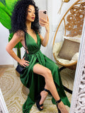 Dress Afrodite verde militare