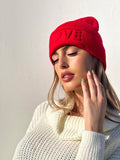Cappello love rosso