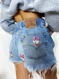 Short Levi’s Vintage con stampa Paperina bagno chiaro