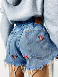 Short Levi’s Vintage bagno chiaro con stampe