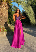 Afrodite con paillettes purple
