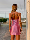 Abito a portafoglio rosa