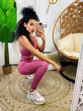 Set tuta sportiva colours rosa
