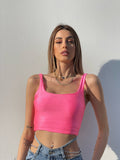 Top rosa fluo