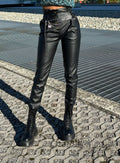 Pantalone in ecopelle
