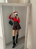 Dolce vita rosso in lana
