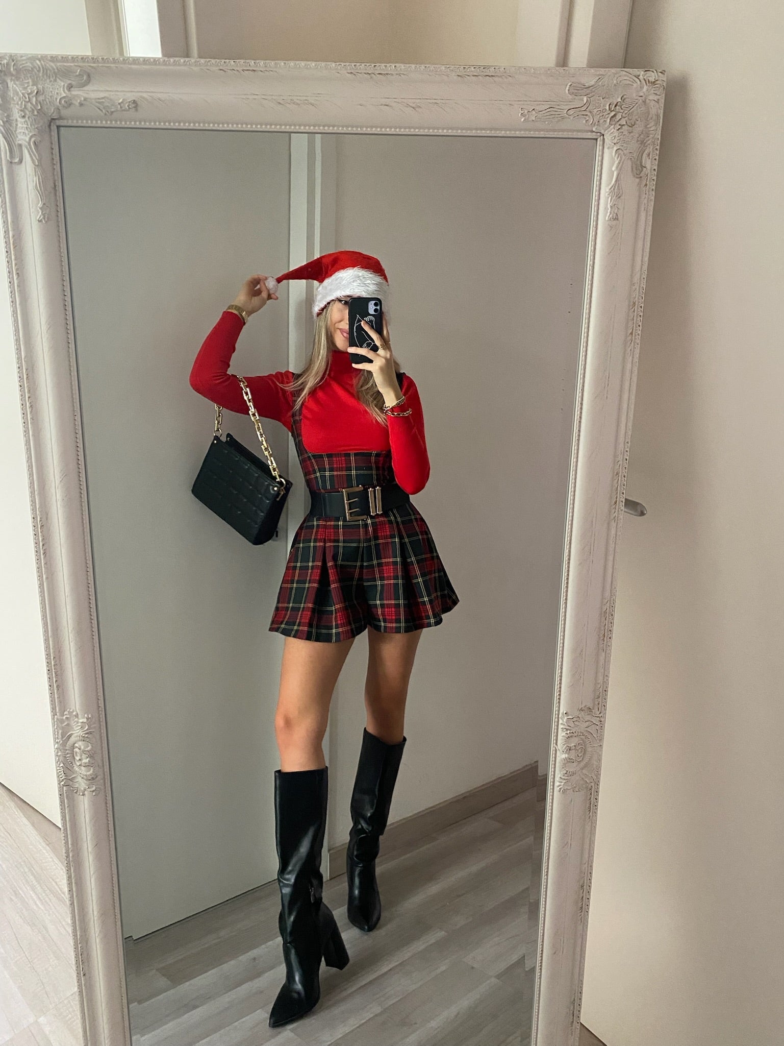 Dolce vita rosso in lana