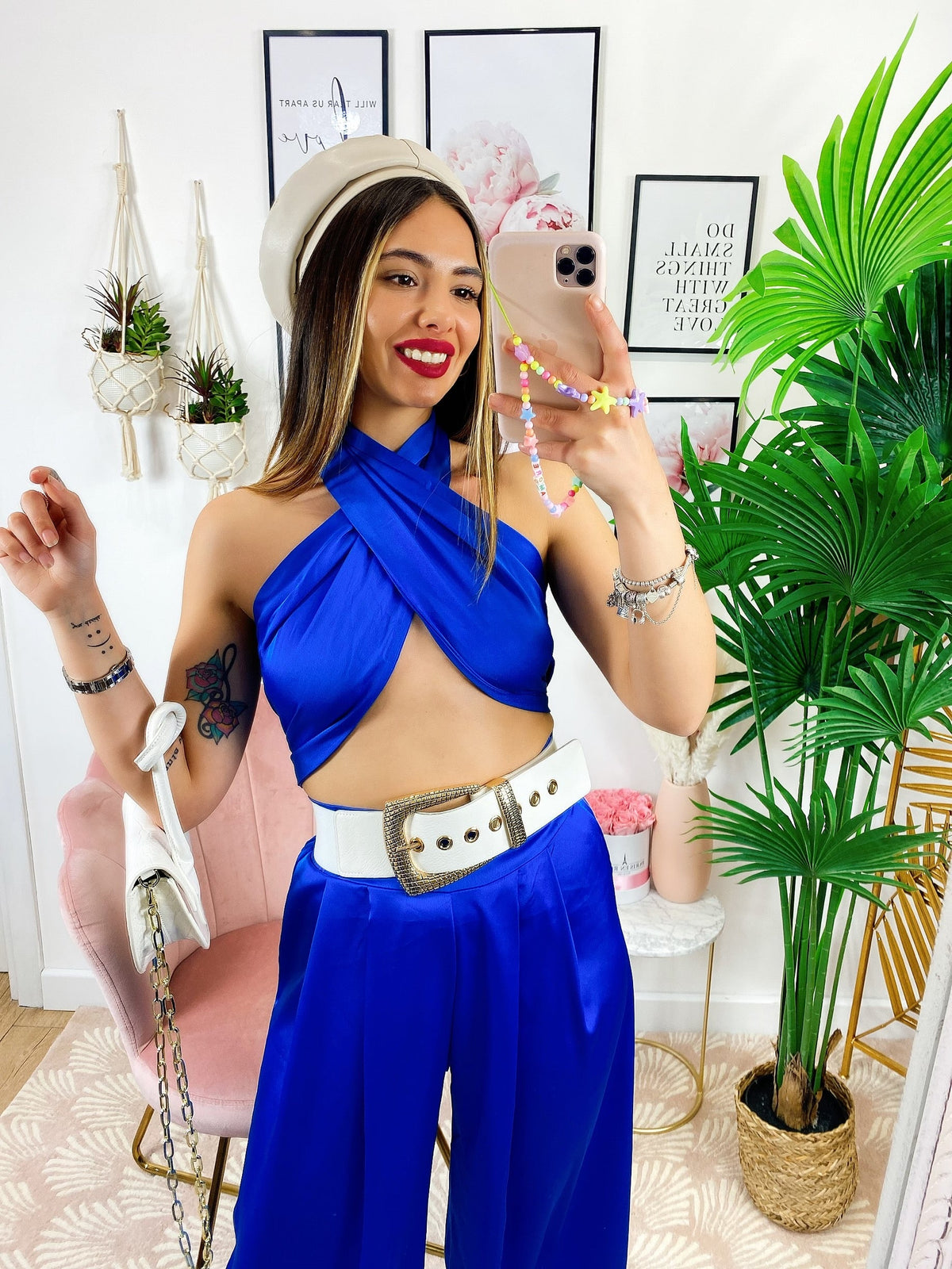 Completo influencer Pantalone e Top