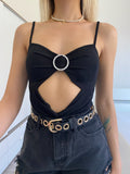 Body nero con punto luce