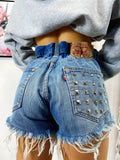 Short Levi’s Vintage con Borchie bagno medio