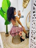 Body/costume glitter schiena aperta