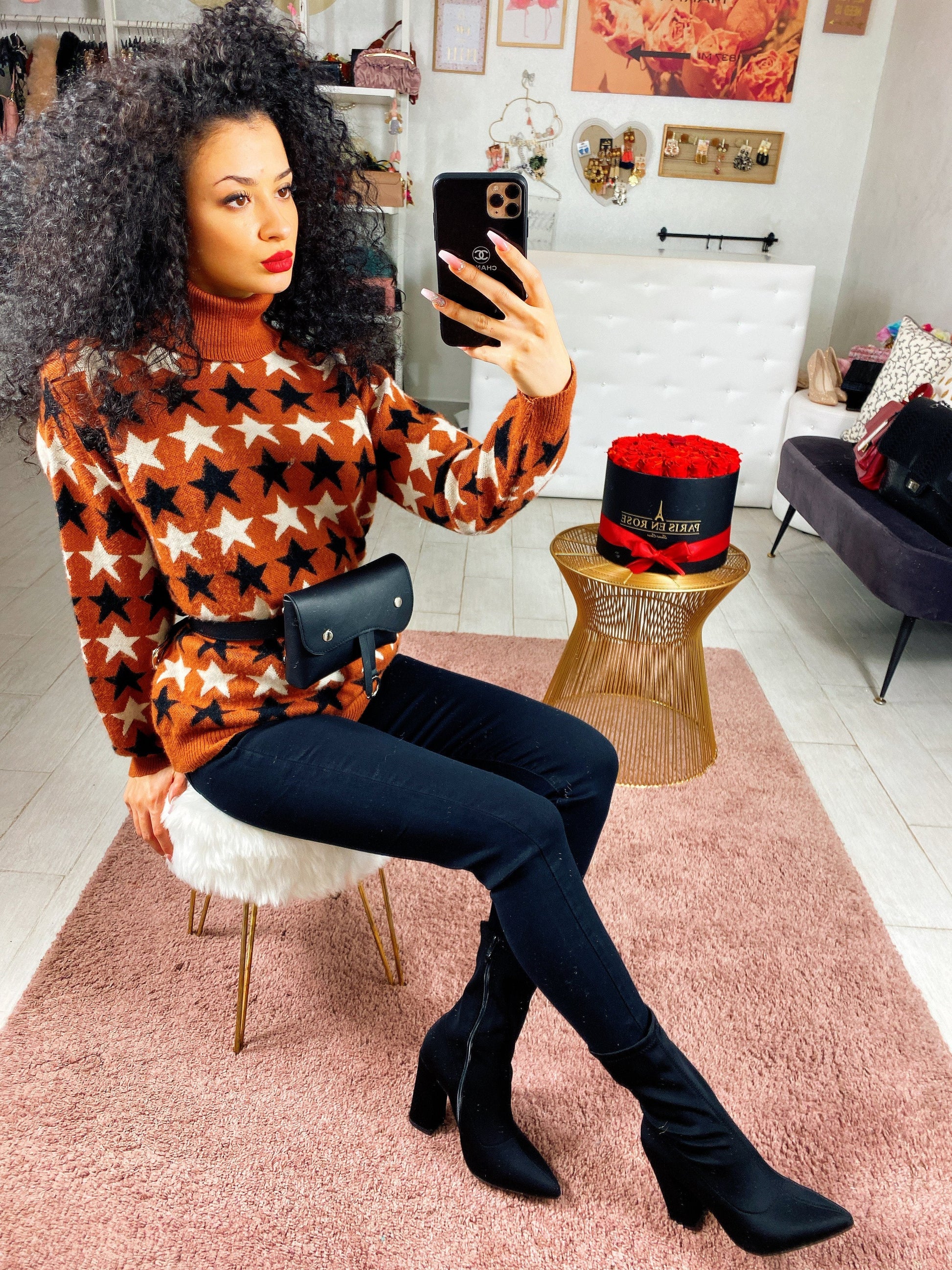 Jeans leggins black