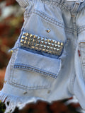 Jeans Vintage con borchie