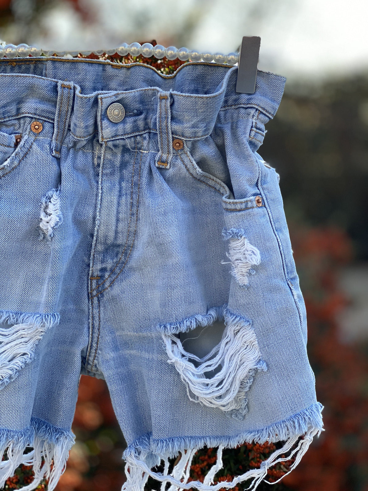 Jeans Vintage con borchie
